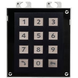 2N IP Verso Module Clavier mécanique noir - 9155031B