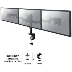 Support triple écran Bureau NM-D135D3BLACK - NM-D135D3BLACK