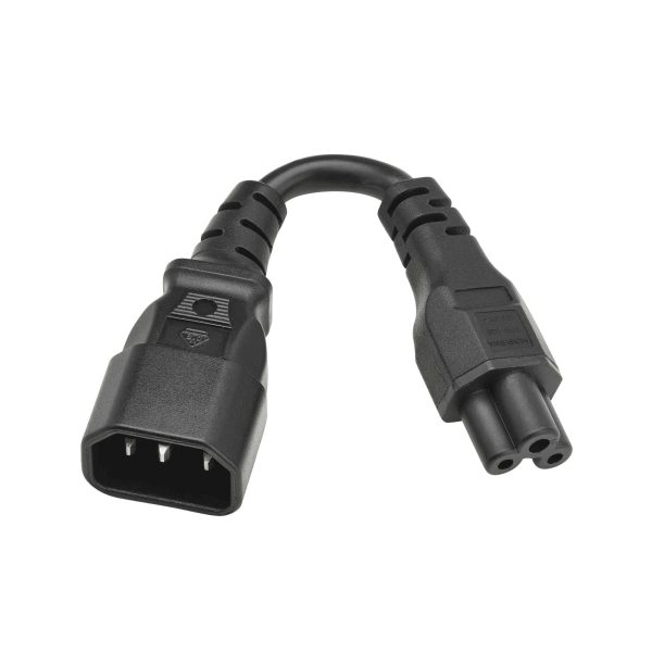 Cordon d'alimentation C14 vers C5 2,5A 0,15M - P014-P15M-EU