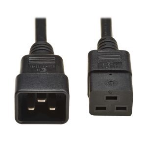 Cordon d'alimentation C20 vers C19 16A 2M - P036-02M-EU