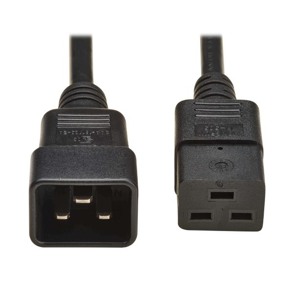 Cordon d'alimentation C20 vers C19 16A 2M - P036-02M-EU