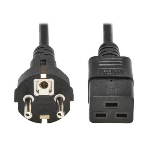 Cordon alim. Schuko mâle/IEC C19 femelle 16A 2,5m - P050-2P5M-EU