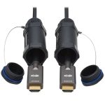 Câble vidéo HDMI 4K/60Hz M/M (FO) IP68 actif 70m - P568FA-70M-WR