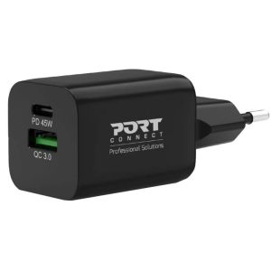 Alimentation USB 45W Techno GaN USB A + USB C - 900105-EU