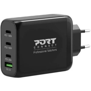 Alimentation USB 120W Techno GaN 1 USB A + 3 USB C - 900107-EU