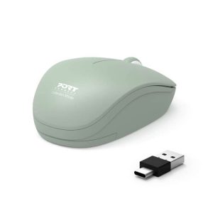 Souris collection Wireless 3 boutons USB Olive - 900543