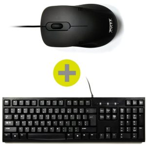 Pack clavier + souris filaire USB Budget - 900900
