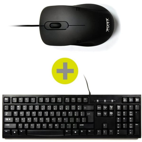 Pack clavier + souris filaire USB Budget - 900900