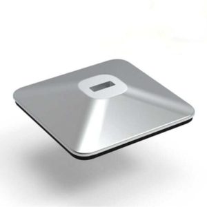 Point d'ancrage adhésif en aluminium 40x40x6mm - 901220