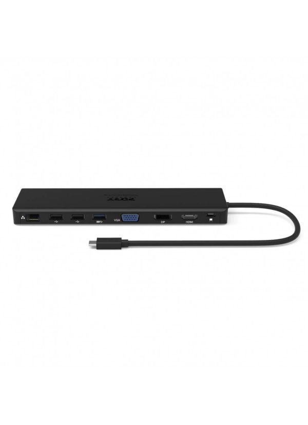 Docking TRAVEL type C 4K USB RJ45 SD card chargeur - 901906-W