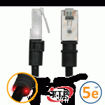Cordon réseau RJ45 Patchsee Cat 5e FTP 0.6m - F/2