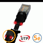 Cordon réseau RJ45 Patchsee Cat 5e UTP 1.5m - U/5