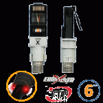 Cordon réseau RJ45 Patchsee croisé Cat 6 FTP 3.1m - XPCI6-F/10