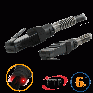 Cordon réseau RJ45 Patchsee Cat 6a FTP 1.2m 10Gbps