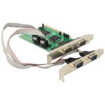 Carte série PCI 4 ports RS232 DB9 - 89046
