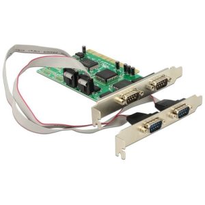 Carte série PCI 4 ports RS232 DB9 - 89046