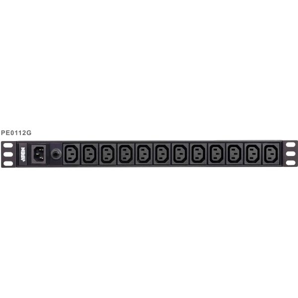 Multiprise rackable 1U 10A 12 ports Basic PDU - PE0112G-AT-G