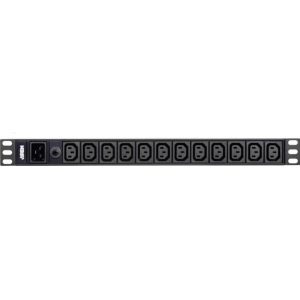 Multiprise rackable 1U 16A 12 ports Basic PDU - PE0212G-AT-G