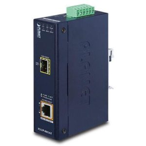 Convertisseur industriel SFP > Giga PoE bt -40/75° - IGUP-805AT