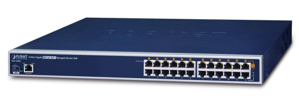 Injecteur PoE 12 ports Giga managé 200W - POE-1200G