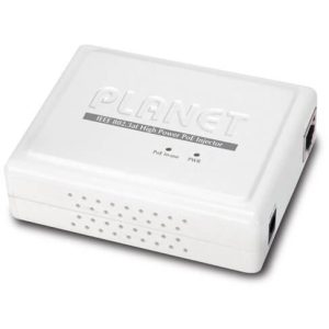 Injecteur PoE 1 port Gigabit 802.3at HPower 30W