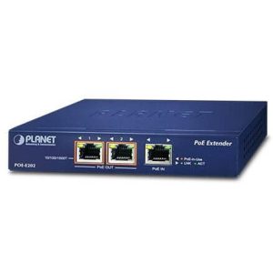 Extendeur PoE 802.3 at vers 2x PoE 803.3 af/at - POE-E202