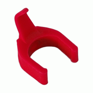 Boîte de 50 clips pour Câbles PATCHSEE rouge - RO/PC