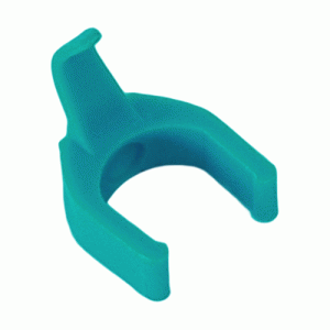 Boîte de 50 clips pour Câbles PATCHSEE turquoise - TU/PC