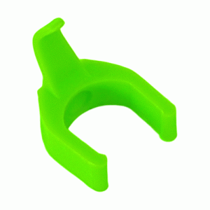 Boîte de 50 clips pour Câbles PATCHSEE vert fluo - VF/PC