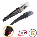 Cordon réseau RJ45 ThinPATCH Cat 6a U/UTP 2,1m - TP-6A-U/7