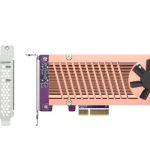 Dual M.2 PCIe SSD expansion card - QM2-2P-344A