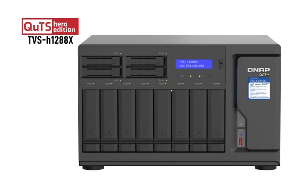 Serveur NAS Qnap TVS-h1288X-W1250-16G - TVS-H1288X-W1250-16G