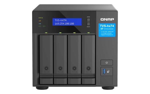 Serveur NAS Qnap TVS-h474-PT-8G - TVS-H474-PT-8G