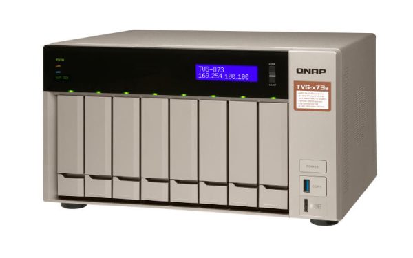 Serveur NAS Qnap TVS-873E-8G - TVS-873E-8G