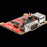 Carte fille Raspberry USB 2.0 > 2 RS232 / 2 USB - 62649