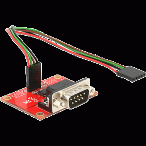 Carte fille Raspberry 5pins vers 1 RS232 DB9 - 65628