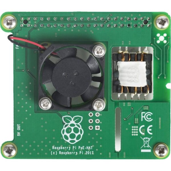 Carte alimentation PoE pour Pi 3B+ et Pi4 - PI POE HAT