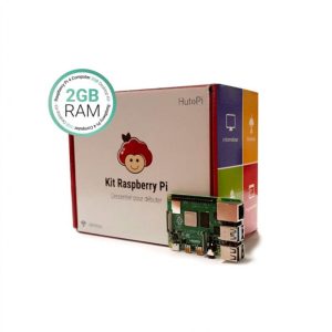Kit Raspberry PI4 2GB + alim + boitier + SD32GB - KITPI42GB