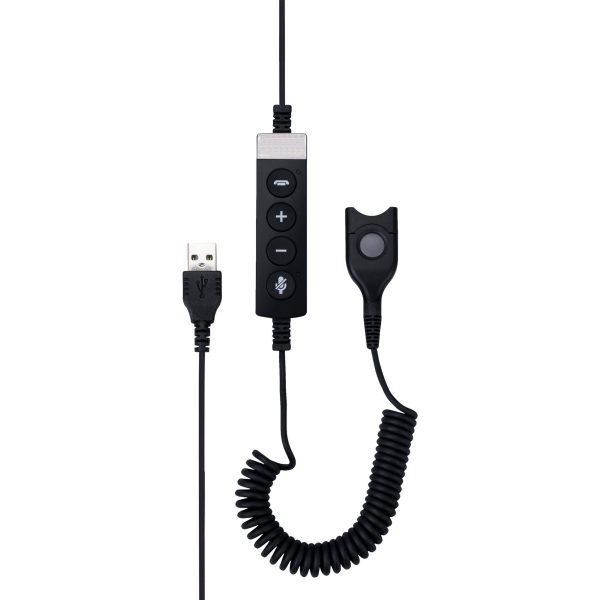 Cordon USB pour casque Easydisconnect tél. Skype - 1000824