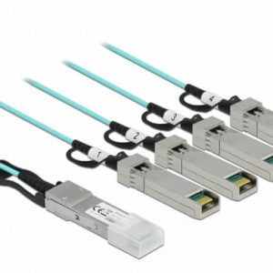 Câble Twinaxe QSFP+ mâle vers 4 x SFP+ mâle 5m - 84069