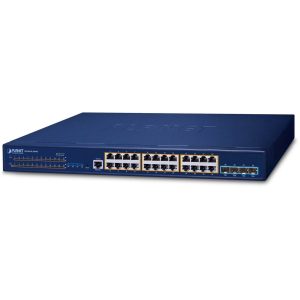 Switch 19" L3 24 ports PoE at 370W 4x2,5G/4xSFP+ - SGS-6310-24P4X