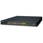 Switch 19" L3 24 ports Giga PoE at 370W 4xSFP+ - SGS-6341-24P4X