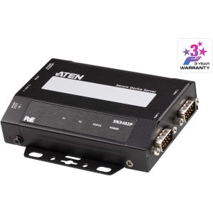 Serveur 2 ports RS-232/422/485 Over IP avec PoE - SN3402P-AX