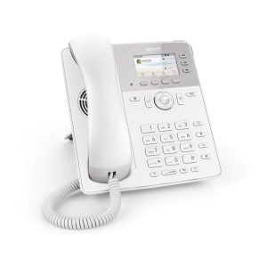 Téléphone SIP Snom D717 4 comptes Giga USB blanc - 4398