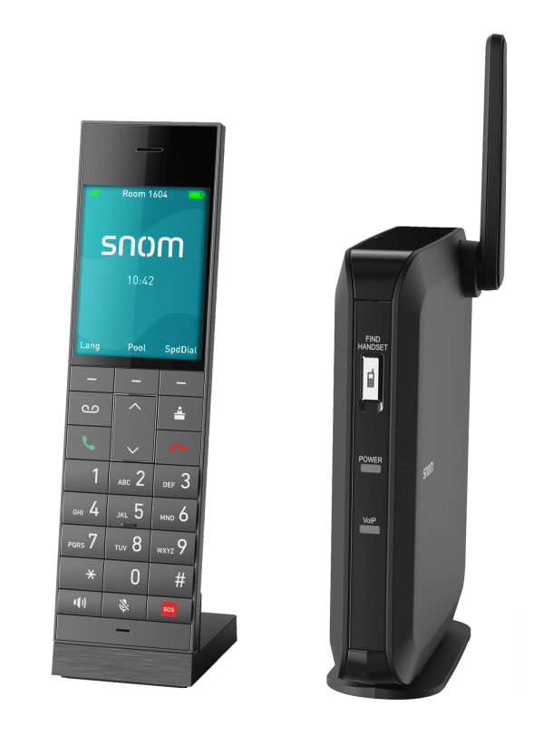 Téléphone SIP Hospitality DECT Base + Téléphone - 00007006