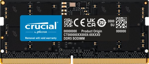 Mémoire SODIMM DDR5 16Go 4800MHz PC-38400 CL40