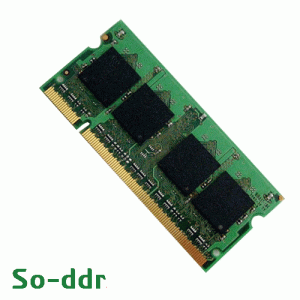 Mémoire SODIMM DDR 1Go 333Mhz PC2700 - M3128644406ND-H