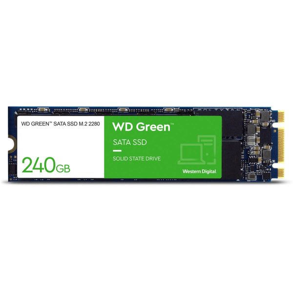 SSD WD Green SN350 SATA3 240 Go -Format M.2 2280 - WDS240G3G0B