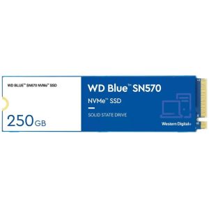SSD WD Blue SN570 NVMe 250Go -Format M.2 2280 - WDS250G3B0C