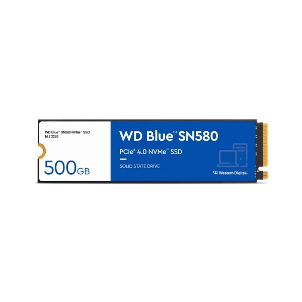 SSD WD Blue SN580 NVMe 550Go -Format M.2 2280 - WDS500G3B0E